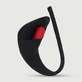 C-String con tasca per vibratore - Nero - Taglia unica