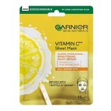 Skin Naturals maschera in tessuto alla vitamina C, 28 g, Garnier