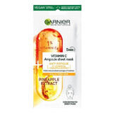 Ananas et Vitamine Cg Anti-Fatigue Skin Naturals Ampoule, 15 g, Garnier