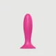 Godebuster Dildo anal mic din silicon cu ventuză - roz