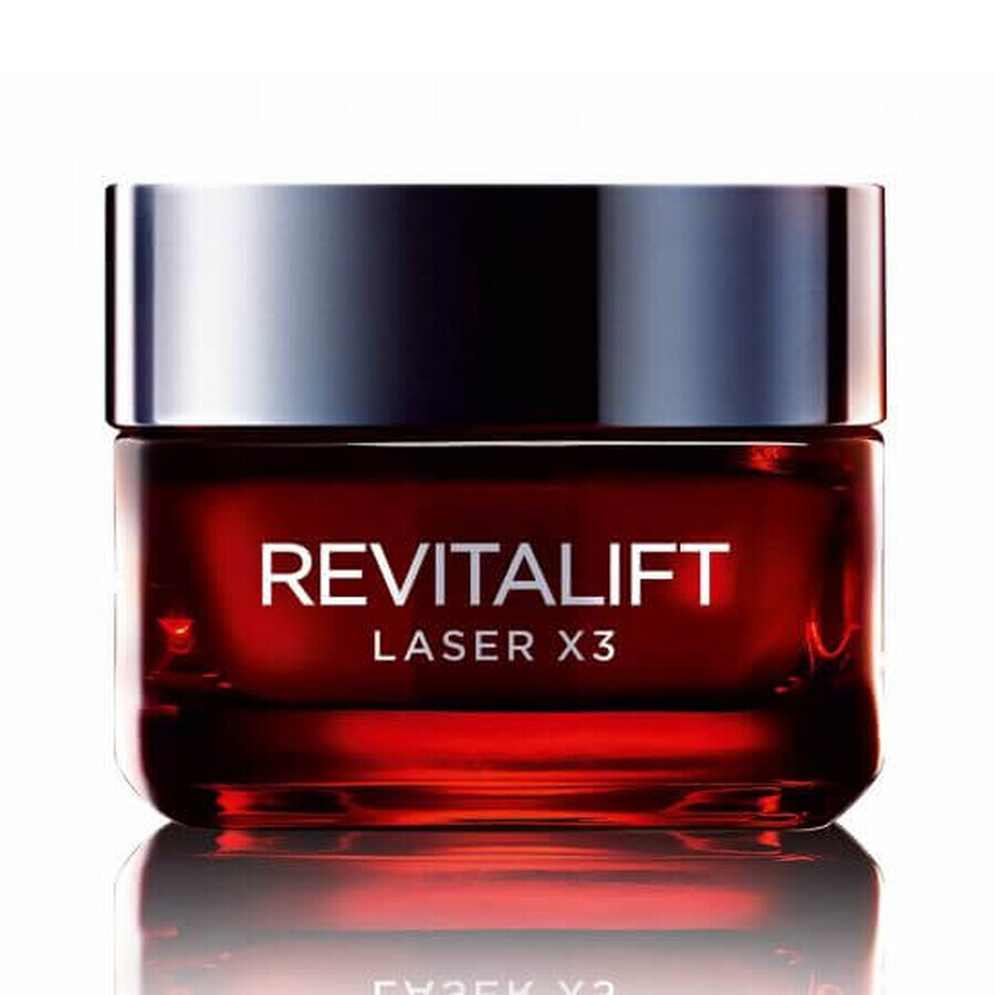 Crema antirid de zi Revitalift Laser X3, 50 ml, Loreal