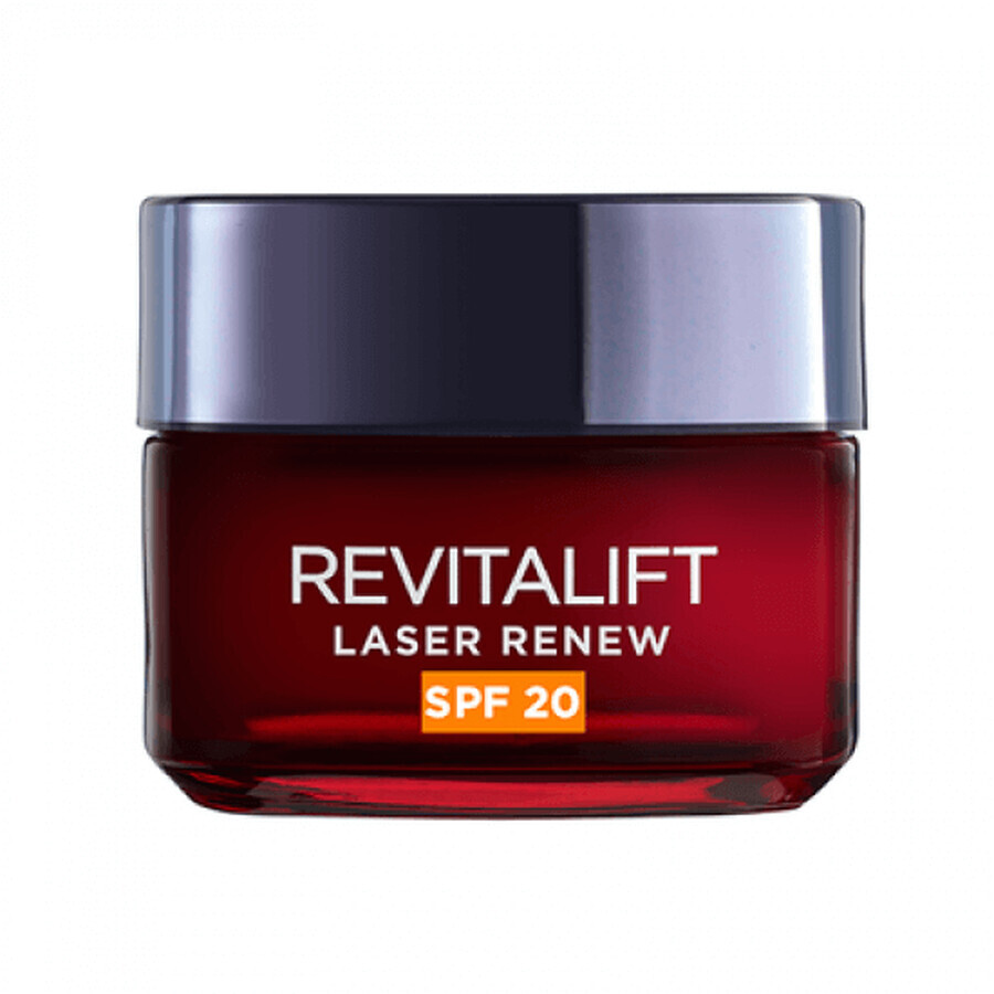 Revitalift Laser Renew Crème de jour anti-rides SPF 20, 50 ml, Loreal