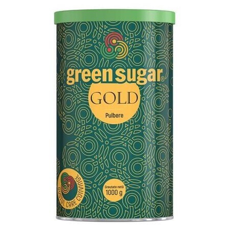 Sucre Vert Gold édulcorant en poudre, 1kg, Remedia
