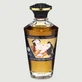 Shunga Huile de massage aphrodisiaque et baisable Caramel Kisses - 100 ml