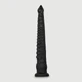 Siliconen Octopus Tentakel Dildo met Zuignap 52 x 7,5 cm - Zwart