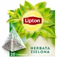 Lipton green tea pyramids 20 pieces