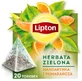 Lipton green tea Mandarin and Orange pyramid 20 ...
