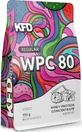 KFD WPC 80 Regular ciocolată albă cu aromă de zmeură 750 g