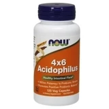 NOW FOODS Acidophilus 4x6 120 gélules.