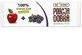 Pure Life Fruit Leaves Snack cu mere și mure 16 g