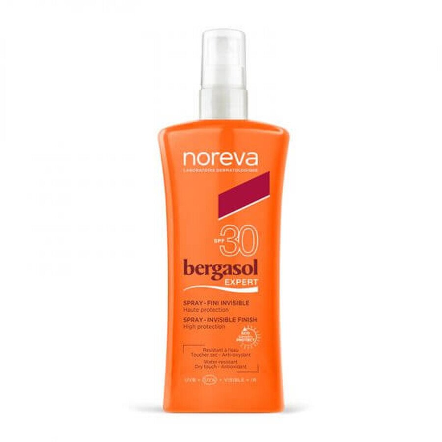 Spray with invisible finish SPF30 Bergasol Expert, 125 ml, Noreva