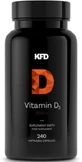 KFD Vitamin D3 2000 UI 240 capsules.
