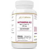 Altopharma Vitamine K2 MK-7 avec NATTO 200mcg 120 gélules.