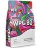 KFD WPC 80 Regular Protein aromă de vanilie și căpșuni 750g