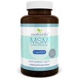 Medverita MSM OptiMSM organic sulfur 500 mg 120 capsules.