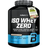 BioTech USA Iso Whey Zero proteína en sabor galleta 1816 g