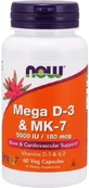 Now Foods Mega D3 I K2 MK7 7 60 capsules.