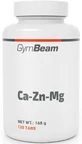 GymBeam Ca-Zn-Mg, 120 comprimés