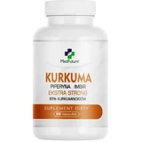 MedFuture Turmeric Extra Strong + Piperine + Ginger 60 capsules.