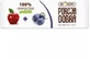Pure Life Fruit Leaves Snack cu mere și prune 16 g
