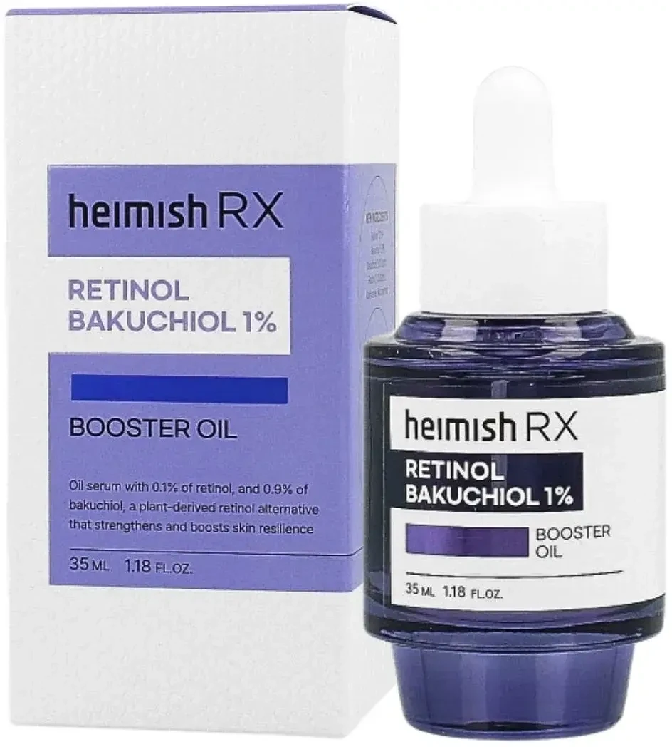 Heimish RX Retinol Bakuchiol Booster Oil huile nourrissante intense pour une peau lumineuse et lisse 35 ml