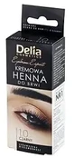 DELIA HENNA Crème à sourcils 1.0 Noir à l'huile d'argan ...