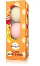 DELIA Dairy Fun Bolas de baño de leche, caramelo y melocotón ...