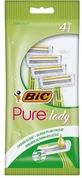 Bic Pure Lady Razors 4 pieces.