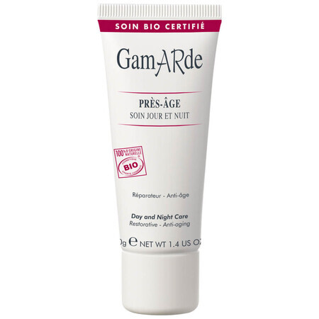 Crème anti-rides jour et nuit bio, 40 g, Gamarde