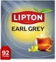 Lipton Earl Grey Lemon black tea 92 sachets