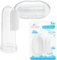 Bocioland Silicone vingerborstel voor tandenpoetsen en ...