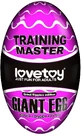 Lovetoy GIANT EGG ou transparent masturbator masculin