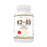 PROGRESS LABS Vitamine K2 200 uq + D3 4000 IU dans l'huile MCT ...