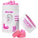 Haspro Tube50 Ohrstöpsel 50 Paar PINK