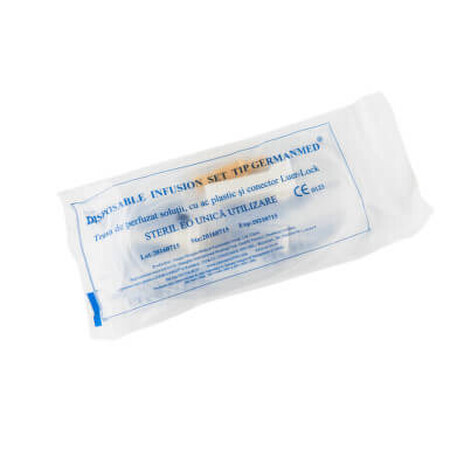 GERMANMED INFUSION KIT WITH PLASTIC NEEDLE