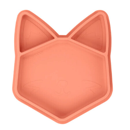 Rutschfestes Essenstablett in Form eines Fuchses, Babymoov