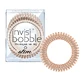 Invisibobble | Slim elegant păr inel panglică | Bronz Me Pretty | 3pcs