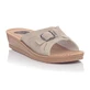 SUNSHINE Sandale anatomice pentru femei 2052 Bej N.39