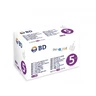 Ace sterile cu perete subțire BD pentru stilouri de insulină 31G 0,25 x 5mm 100 buc.