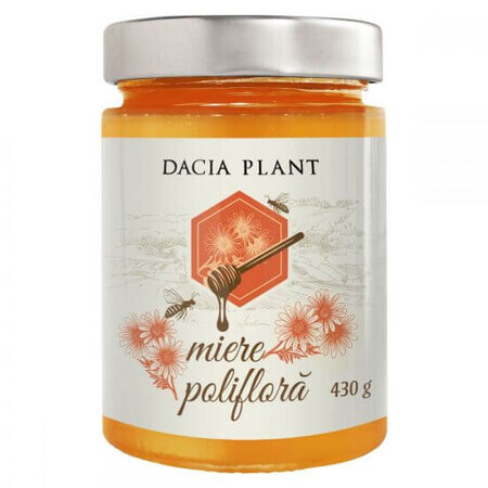 Miel polyfloral, 430 gr, Dacia Plant