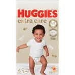 Huggies Extra Care Mega Couche Taille 4, 8-14 kg, 60 pcs