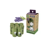 Hygienic bags for dogs - set 8 rolls x 15pcs - Lavender