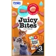 INABA Juicy Bites, Pește și Scoici, punguță, plic recompense fără cereale pisici, semimoist, 33g