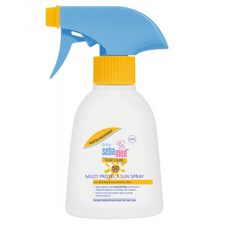 Spray dermatologique pour la protection solaire SPF 50, Sun Care Baby, 200 ml, Sebamed