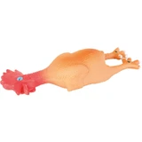 Trixie, kippenspeeltje voor honden, met geluid, latex, 25cm, veelkleurig