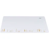 Mantel Individual de Navidad TRIXIE, mantel para perros, rectangular, antideslizante, plástico, beige, 44x28cm