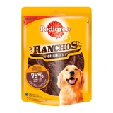 PEDIGREE Ranchos, friandises pour chiens, bandes sèches, Poulet, 70g