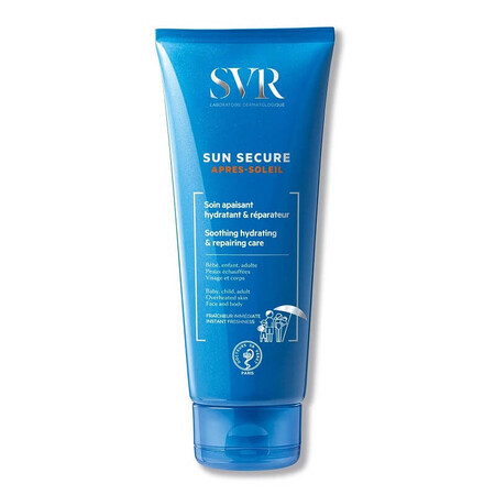 Beruhigende, feuchtigkeitsspendende und reparierende After-Sun-Creme Sun Secure, 200 ml, SVR