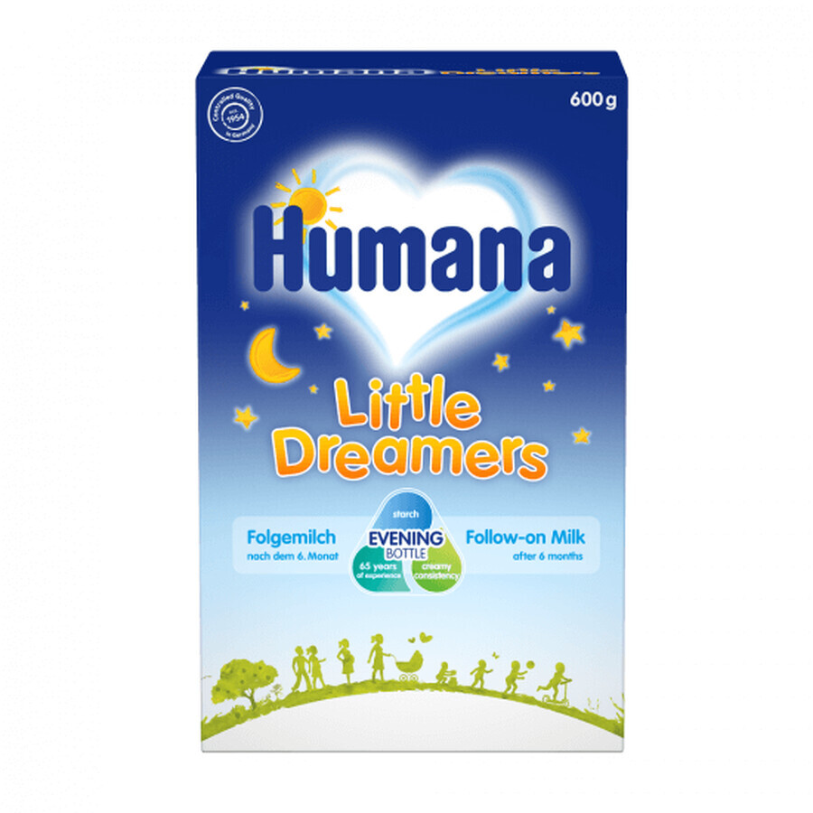 Lait de suite Little Dreamers, dès 6 mois, 600 g, Humana