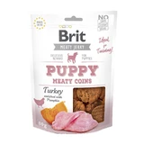 BRIT Jerky Jerky Puppy Turkey Meaty Coins, junior hondensnacks, Banuti Turkey Meat Rounds, 80g